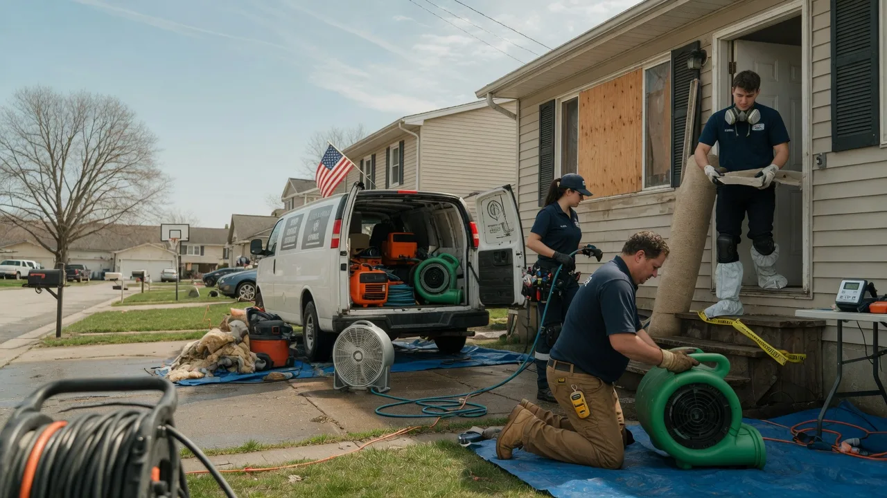Water Damage Restoration in Lake Mills, IA near me